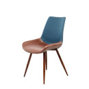 Стул Tito T110/2 Dark blue / Brown