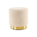 Пуф Soft T425 Ivory/Gold