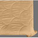 Покрывало стеганое черепица Barkhat 110 темно-золотое 220x240 см