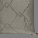 Покривало стьогане лабіринт Barkhat 229 темно-сіре 220x240 см