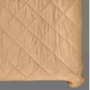 Покривало стьогане ромб Barkhat 110 темно-золоте 240x240 см