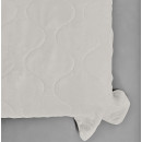 Покрывало стеганое волна Sparta 09 светло-серое 240х240 см