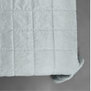 Покривало стьогане квадрат Sparta 16 сіре 220х240 см