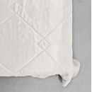 Покрывало стеганое лабиринт Sparta 09 светло-серое 220х240 см