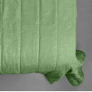 Покрывало стеганое полоса Sparta 41 изумрудное 220х220 см