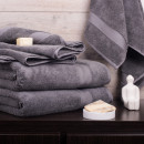 Полотенце для лица 1064 махровое 50х90 см ЗАРА 700 пл. серое оригинал