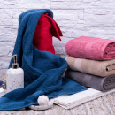 Полотенце для лица 1064 махровое 50х90 см ЗАРА 700 пл. серое оригинал