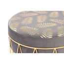 Табурет Mateo T225 Grey / Gold
