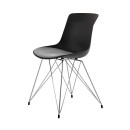 Стул Bolton PP110/2 Black/Gray