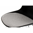 Стул Bolton PP110/2 Black/Gray