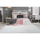 Ковер Vivica 125 geo White/GreyBlue 80х150