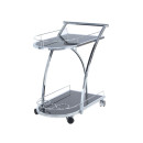 Стол Haris SM125 Black/Chrome