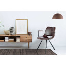 Стілець City TM625 / 2 Dark brown