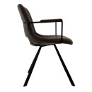 Стілець City TM625 / 2 Dark brown