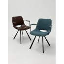 Стілець City TM625 / 2 Dark brown