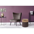 Пуф Aram T125 Lightbrown / Darkbrown