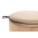 Пуф Aram T125 Lightbrown / Darkbrown