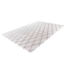 Килим Vivica 225 romb White/Taupe 80х150