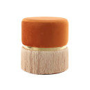 Пуф Milano T125 Orange / Champagne / Gold
