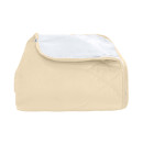 Покрывало стеганое лабиринт Barkhat 157 бежевое 240x260 см