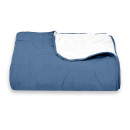 Покрывало стеганое черепица Sparta 46 синий 200x220 см