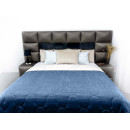 Покрывало стеганое элипс Sparta 46 синий 150х220 см