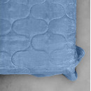 Покрывало стеганое элипс Sparta 46 синий 150х220 см