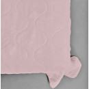 Покрывало стеганое волна Sparta 24 светло-розовое 150х220 см