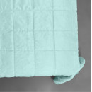 Покрывало стеганое квадрат Sparta 44 сияющий голубой 220х240 см