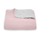 Покривало стьогане мозаїка Sparta 24 світло-рожеве 200x220 см