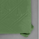 Покривало стьогане мозаїка Sparta 41 смарагдове 220х220 см