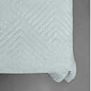 Покрывало стеганое пирамида Sparta 16 серое 220х220 см