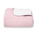 Покрывало стеганое полоса Sparta 24 светло-розовое 160x220 см