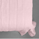 Покрывало стеганое полоса Sparta 24 светло-розовое 160x220 см