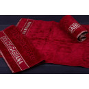 Полотенце для бани 7046 махровое (велюр) 70х135 см D&G бордовый 7001-1095