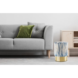 Пуф Caramel T125 Blue/Gold