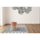 Пуф Credo T825 Darkrosa/Rosa/Taupe