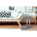 Стіл Quadro SM225 Clear/Gold/Blackmarble