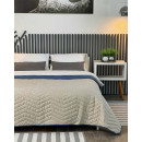 Покрывало Double face zigzag Infinity/Rainy Day 210x220 см