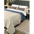 Покрывало Double face zigzag Infinity/Rainy Day 210x220 см