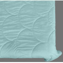 Покрывало стеганое черепица Barkhat 224 голубое 220x220 см