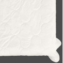 Покривало стьогане еліпс Barkhat 159 молочне 240x240 см