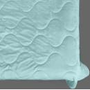 Покрывало стеганое волна Barkhat 224 голубое 240x260 см