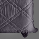 Покрывало стеганое мозаика Barkhat 235 темный шоколад 220x240 см