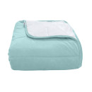 Покрывало стеганое полоса Barkhat 224 голубое 160x240 см