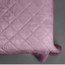 Покривало стьогане ромб Sparta 26 темно-рожеве 240х240 см