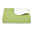 Покривало стьогане черепиця Sparta 40 зелене 240х240 см