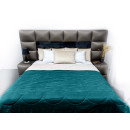 Покрывало стеганое черепица Sparta 47 аквамарин 150х220 см