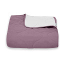 Покривало стьогане хвиля Sparta 26 темно-рожеве 150х220 см