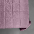 Покрывало стеганое квадрат Sparta 26 темно-розовое 130x240 см